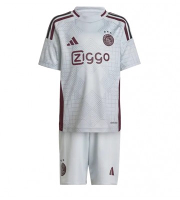 Ajax Tredje Kläder Barn 2024-25 Kortärmad (+ Korta byxor)